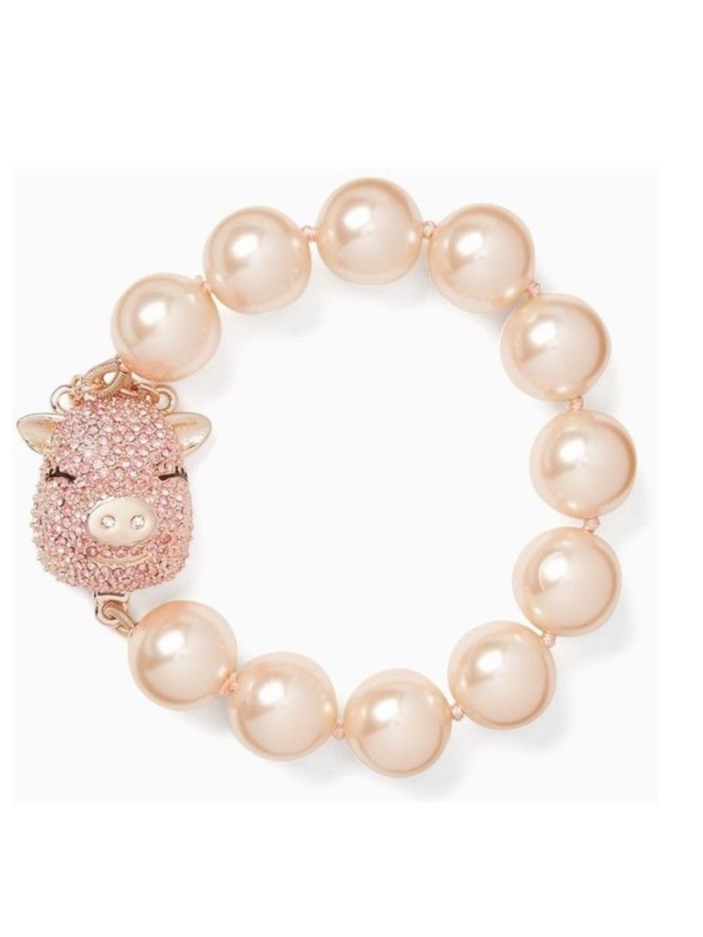 Kate Spade New York Imagination Pearl Pig Bracelet
